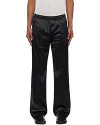MM6 by Maison Martin Margiela - ブラック ピンチシーム スウェットパンツ - Lyst