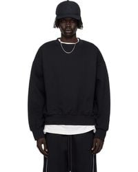 Fear Of God - Classic Fit Fleece Crewneck Sweatshirt - Lyst