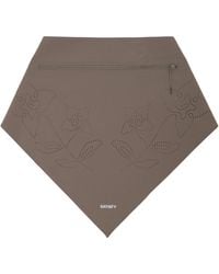 Satisfy - Taupe Peaceshell Ice Bandana Scarf - Lyst