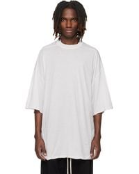 Rick Owens - Off- Temple Tommy T-Shirt - Lyst