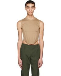Dion Lee - Corset Tank Top - Lyst