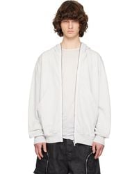 Rick Owens - Off- Temple Jumbo Gimp Hoodie - Lyst