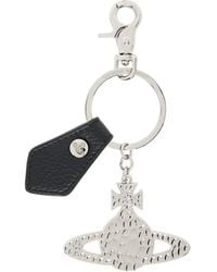 Vivienne Westwood - Hammered Orb Keychain - Lyst