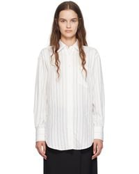 BOSS - Striped Shirt - Lyst