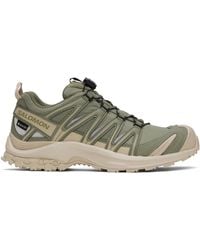 Salomon - Khaki Xa Pro 3D Gore-Tex Sneakers - Lyst