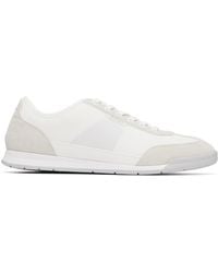 BOSS - Mesh Detailing Sneakers - Lyst