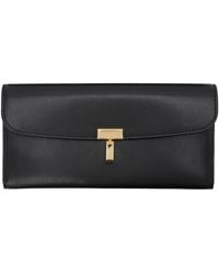 TOTEME - T-Lock Leather Wallet - Lyst