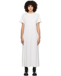 Studio Nicholson - Off- Zip Maxi Dress - Lyst