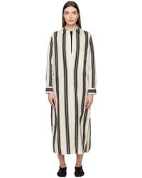 TOTEME - Striped Maxi Dress - Lyst