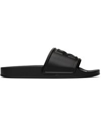 - Save 55% White Off-White c/o Virgil Abloh Leather Sandals in Black Womens Flats and flat shoes Off-White c/o Virgil Abloh Flats and flat shoes 