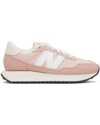 New Balance - Pink 237 Sneakers - Lyst