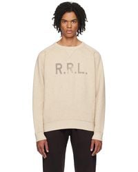 RRL - Raglan Sleeve Sweatshirt - Lyst