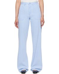 A.P.C. - Jean seaside bleu - Lyst