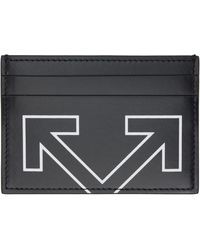 Off-White c/o Virgil Abloh - Porte-Carte Noir À Image À Logo - Lyst