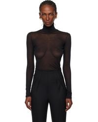 Mugler - Turtleneck Top - Lyst