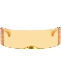 MM6 by Maison Margiela - Ssense Exclusive Shield Sunglasses - Lyst