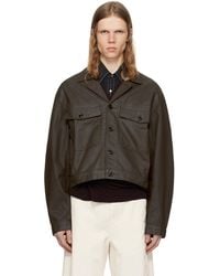 Lemaire - Trucker Denim Jacket - Lyst