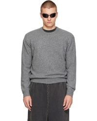 Entire studios - Knit Cashmere Crewneck Sweater - Lyst
