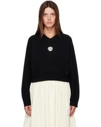 Loulou de Saison - Anzor Lds Cashmere V Neck Sweater - Lyst