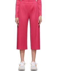 Pleats Please Issey Miyake Pants for Women - Up to 56% off | Lyst