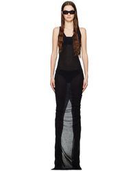 black and red maxi
