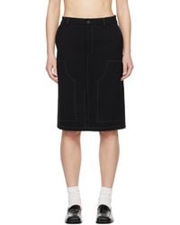 Soulland - Deen Midi Skirt - Lyst