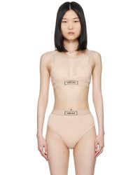 Versace - 90S Vintage Logo Bra - Lyst
