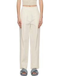 NOTHING WRITTEN - Off- Mailo Trousers - Lyst