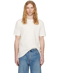 The Row - T-Shirt Luke Blanc - Lyst