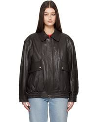 DUNST - Oversized Vintage Leather Jacket - Lyst