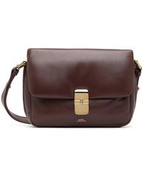 A.P.C. - Burgundy Grace Soft Bag - Lyst