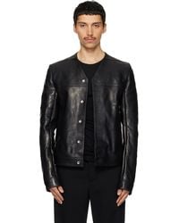 Rick Owens - Temple Leather Work Jacket - Lyst