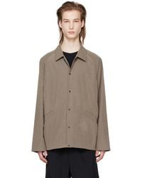 Goldwin - Win Taupe Coach Jacket - Lyst