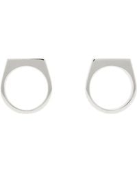 MM6 by Maison Margiela - Chevalier Earrings - Lyst