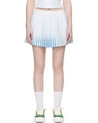 CASABLANCA - Tennis Printed Racer Miniskirt - Lyst