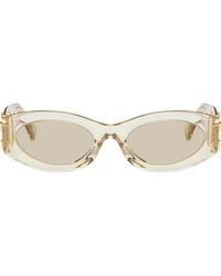 Miu Miu - Off- Miu Glimpse Sunglasses - Lyst