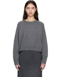 Loulou de Saison - Bruzzi Lds Cropped Sweater - Lyst