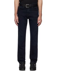 BOSS - Blue Tapered Jeans - Lyst