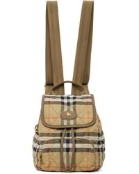 Burberry - Mini Horseshoe Backpack - Lyst