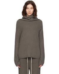 Rick Owens - Concordians Rasato Cashmere Knit Turtleneck - Lyst