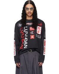 Lu'u Dan - Oversized Long Sleeve T-Shirt - Lyst