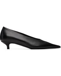 TOTEME - Sharp Nappa Kitten Heels - Lyst