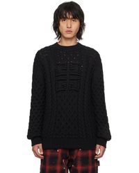 Givenchy - Black 4g Sweater - Lyst