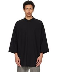 Fear Of God - Cotton Wool Oxford Relaxed Short Sleeve Shirt - Lyst