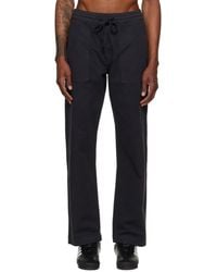 Merz B. Schwanen - Cotton Twill Drawstring Worker Trousers - Lyst