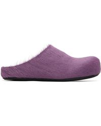 Marni - Fussbett Sabot Slip-On Loafers - Lyst