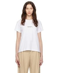 Stella McCartney - White Iconics Love T-shirt - Lyst