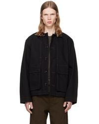 Lemaire - Boxy Denim Jacket - Lyst