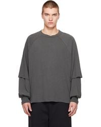 Seventh - Raglan Layered Longsleeve T-Shirt - Lyst