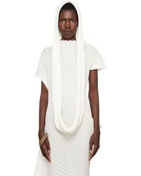 Issey Miyake - Ssense Exclusive Bridal Capsule Stream Scarf - Lyst